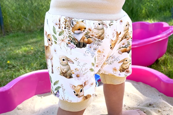 Dívčí kolekce dětského oblečení Zvířátka na louce
